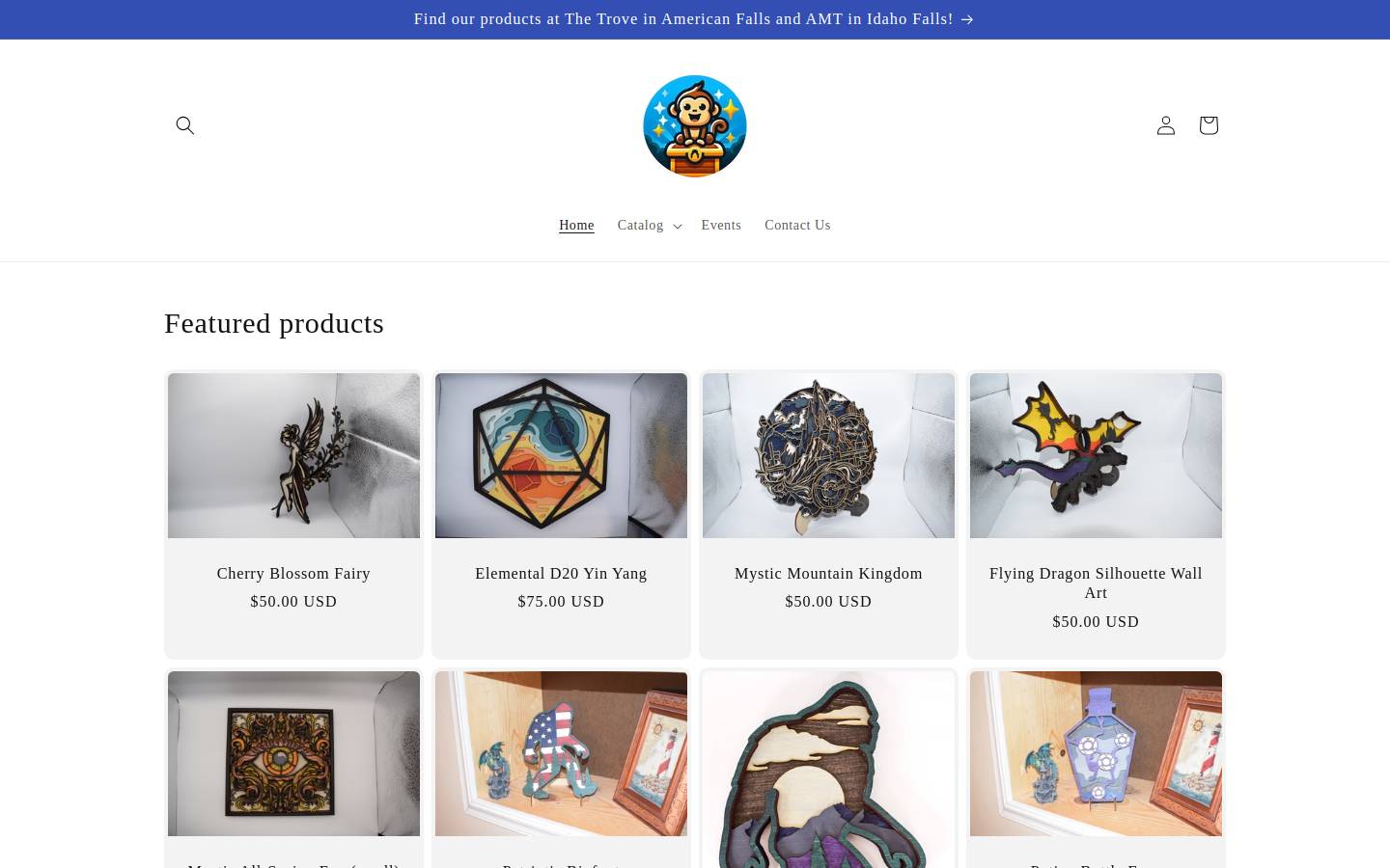 lootmonkeys.com homepage screenshot
