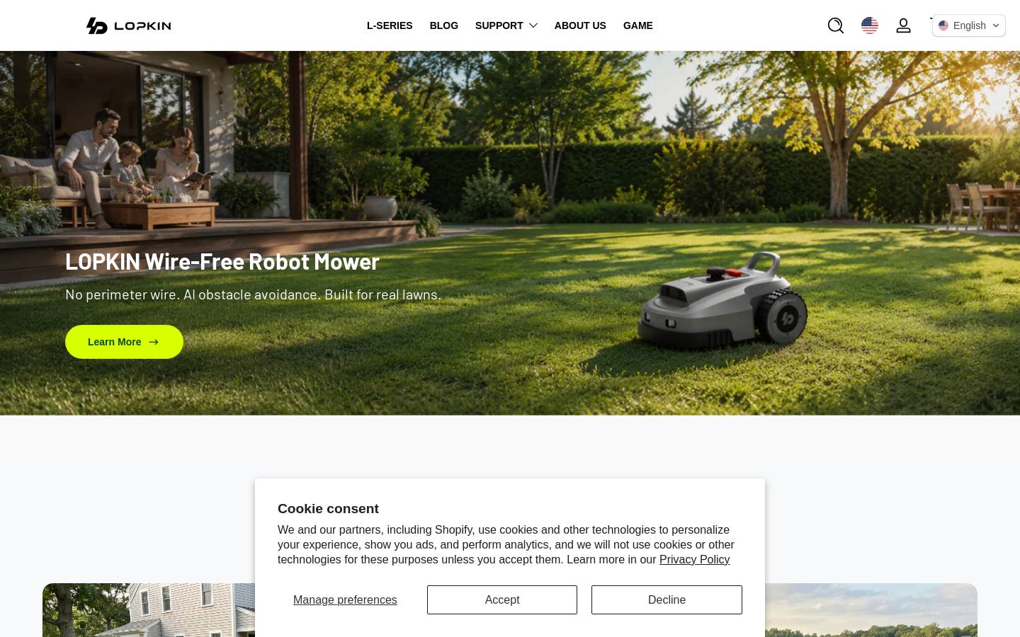 lopkin.com homepage screenshot
