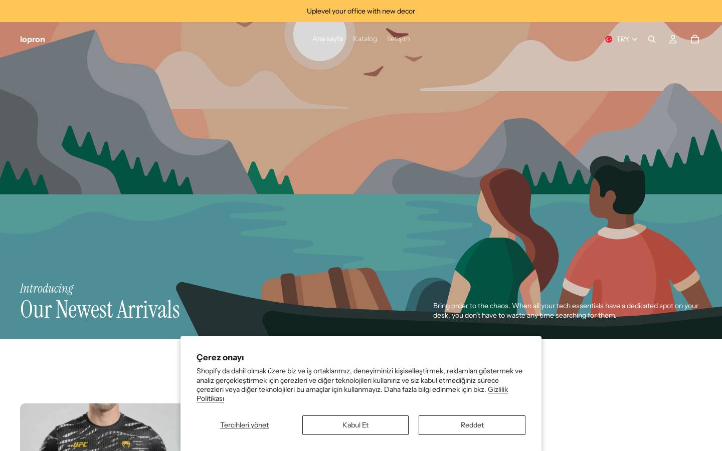 lopron.com homepage screenshot