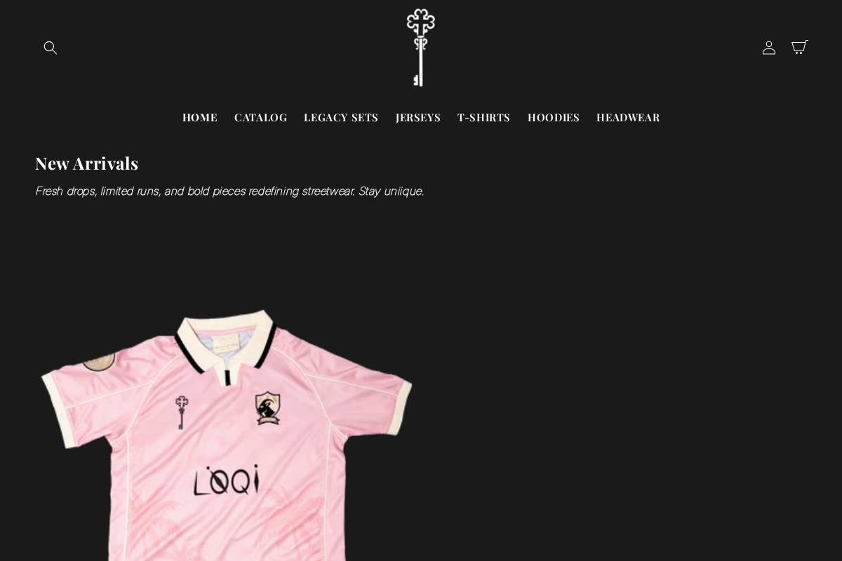 loqii.co.uk homepage screenshot