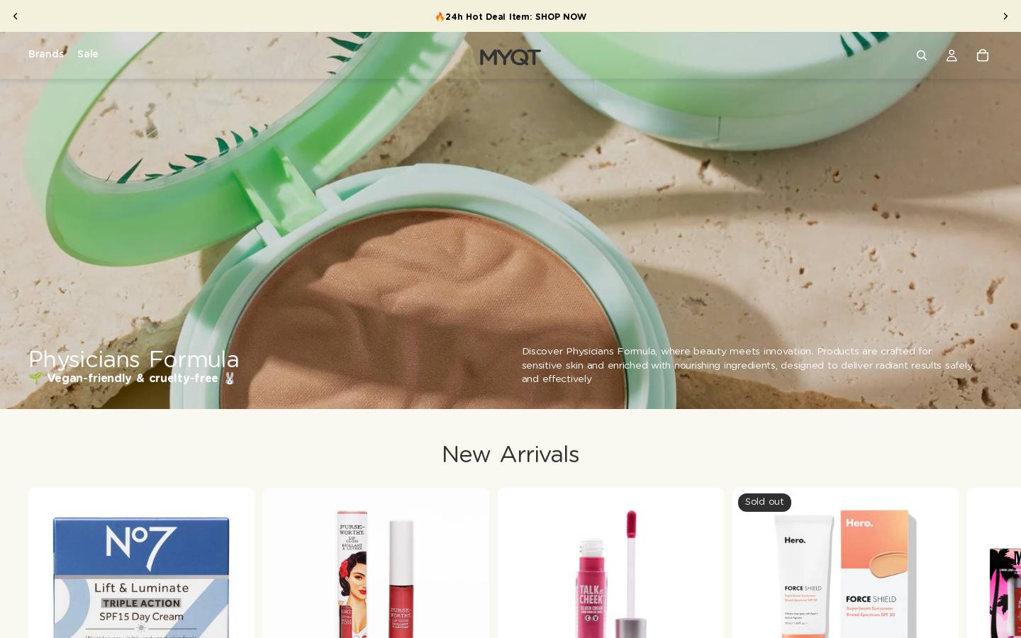 loraccosmetics.com.au homepage screenshot