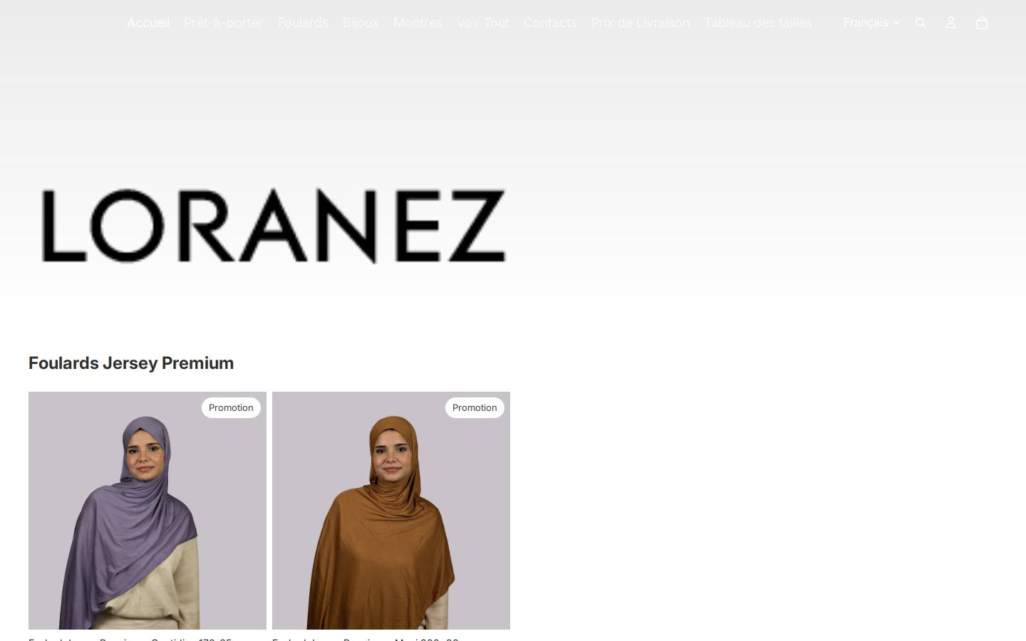 loranez.com homepage screenshot
