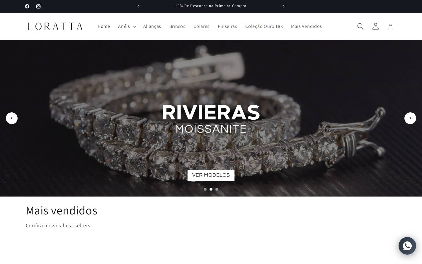 loratta.co homepage screenshot