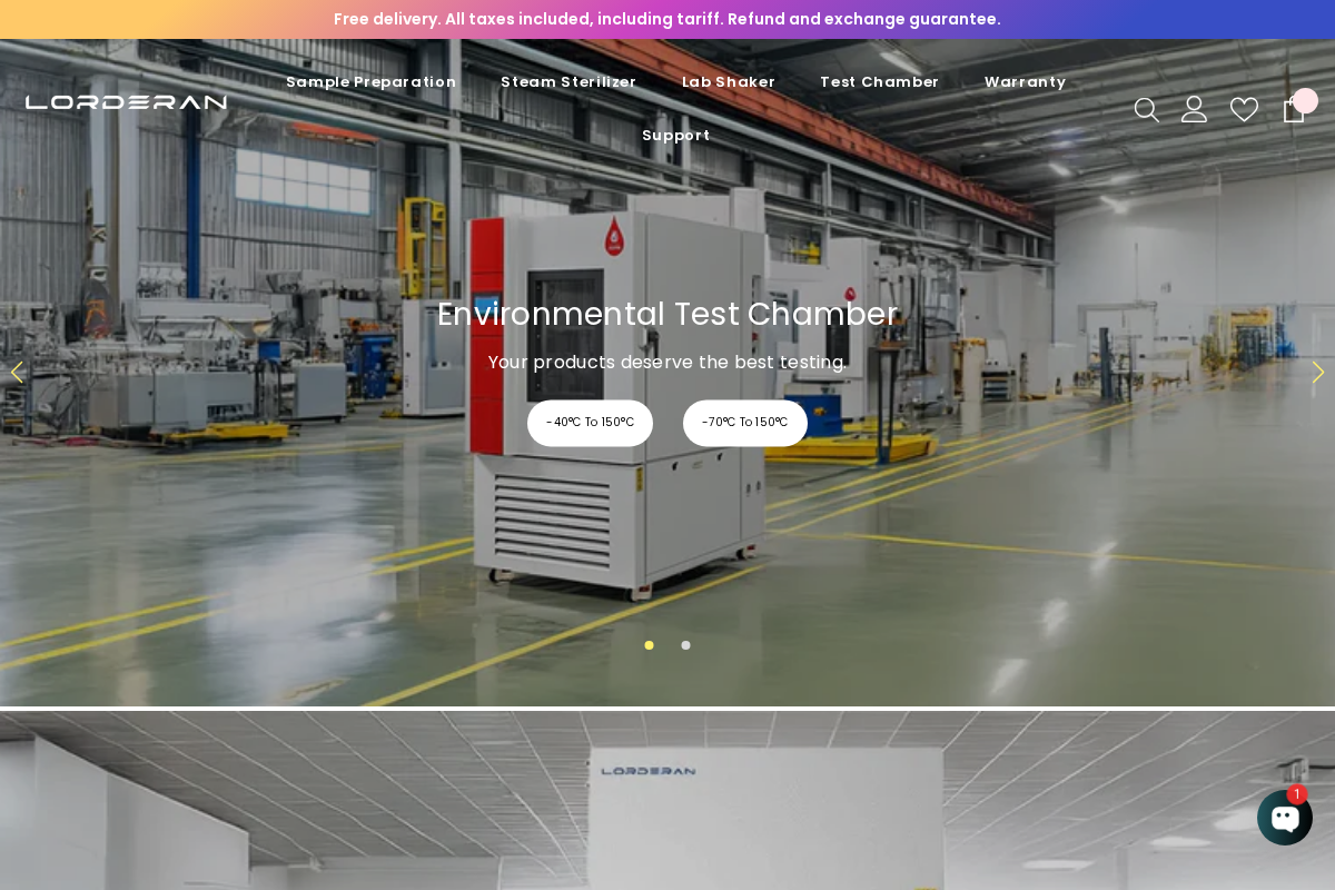 Lorderan homepage screenshot