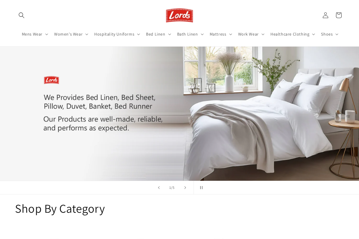 lordsindia homepage screenshot