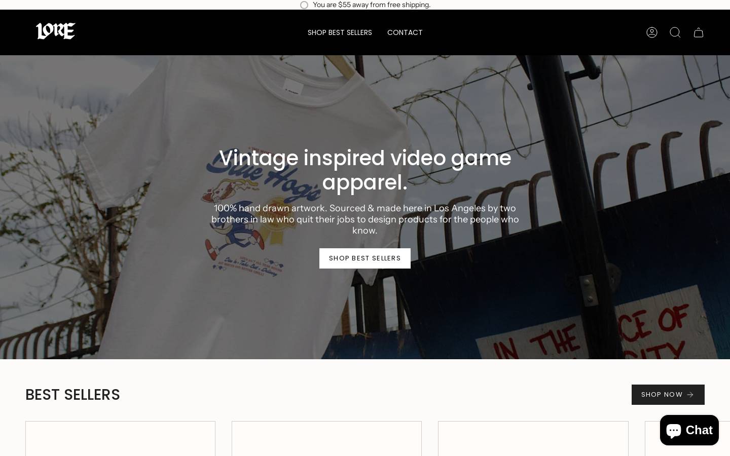 loredesignhouse.com homepage screenshot