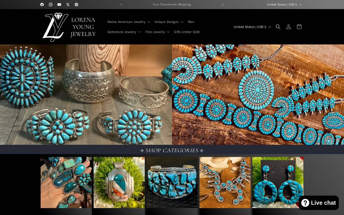 lorenayoung.com homepage screenshot