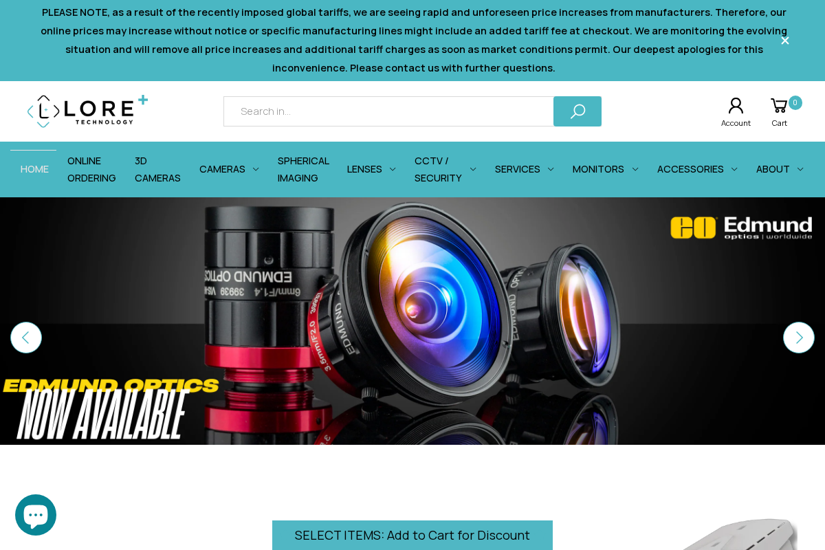 Lore+ Technology homepage screenshot