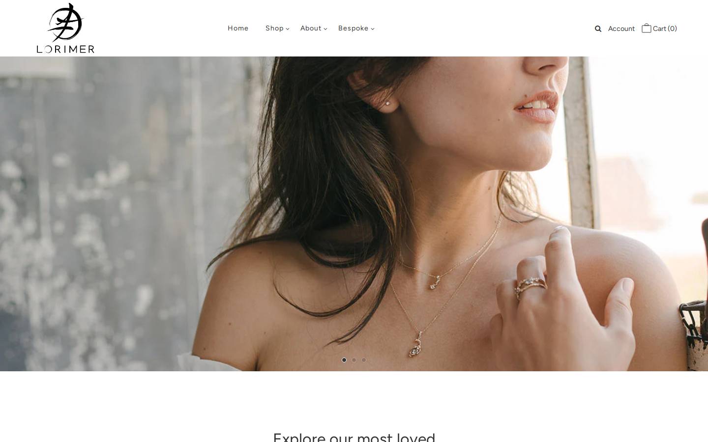 lorimernyc.com homepage screenshot