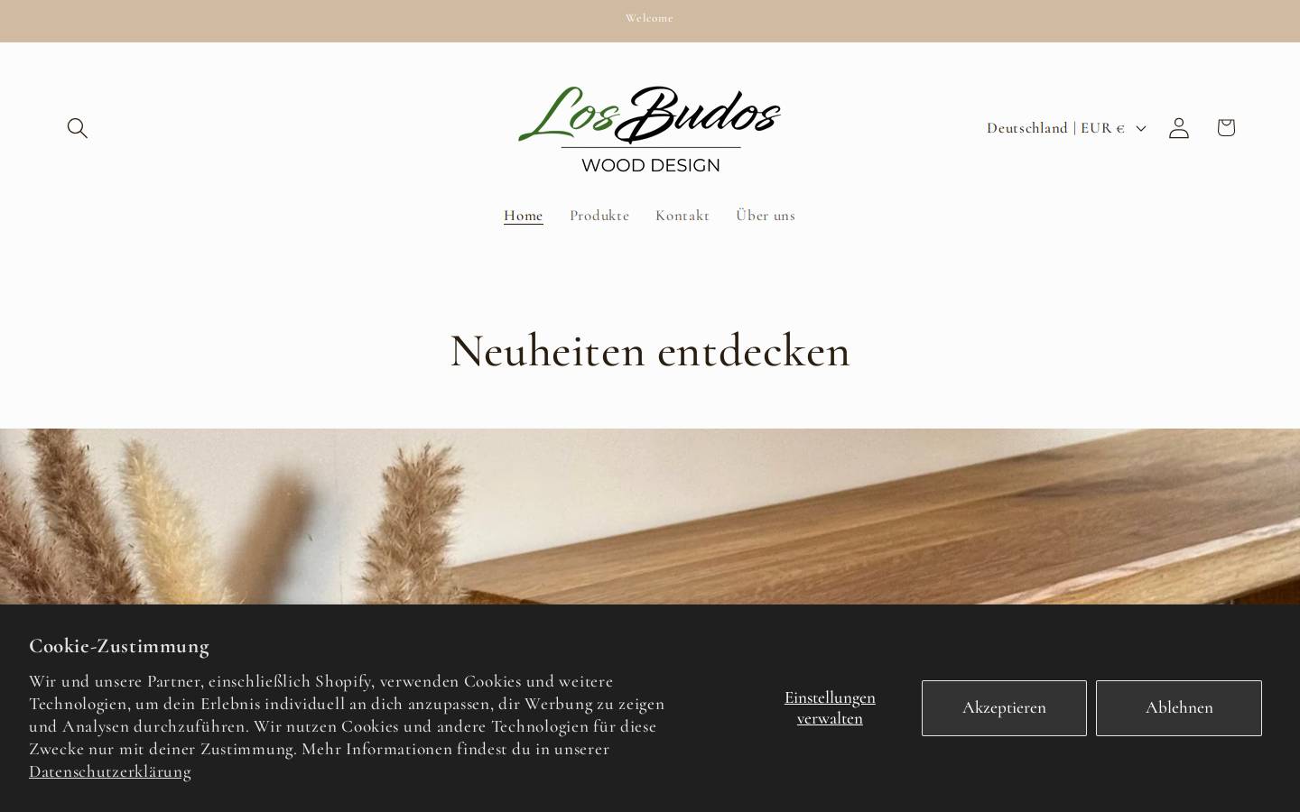 losbudos.de homepage screenshot