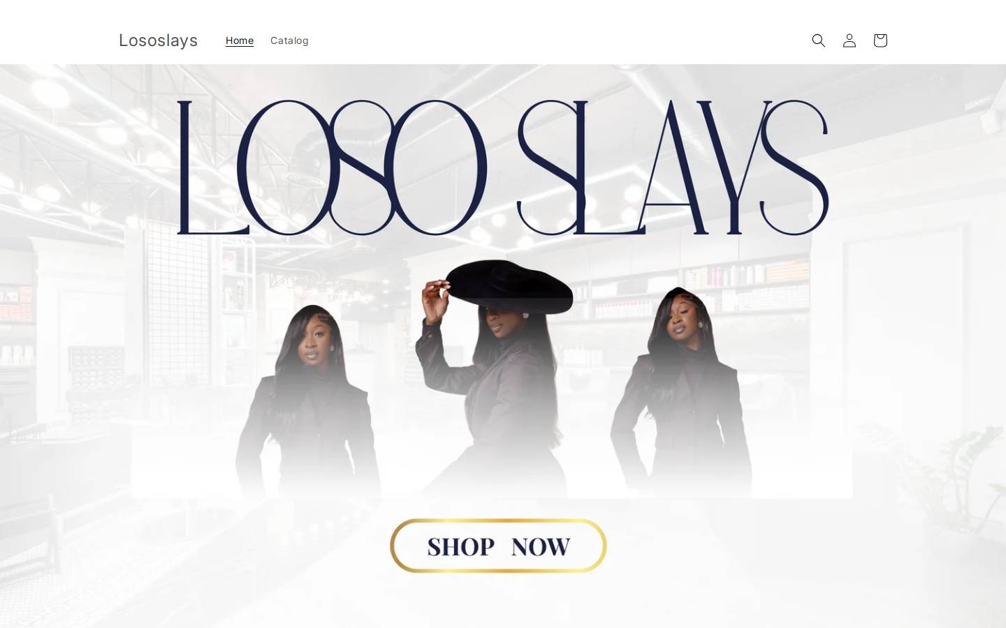 lososlays.com homepage screenshot