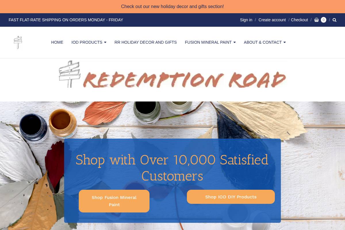 lostandfounddecor.shop homepage screenshot