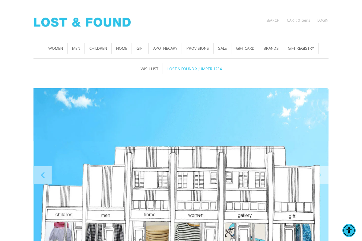 Lost & Found homepage screenshot