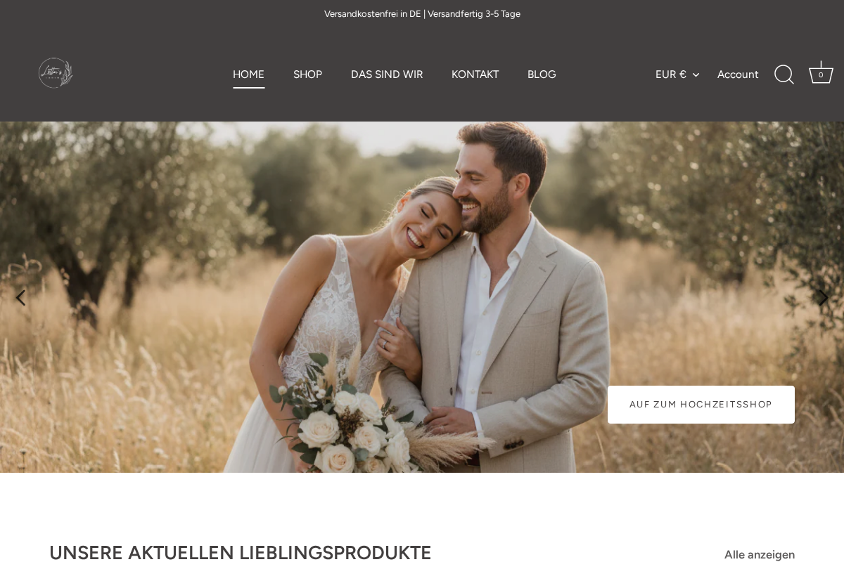 Lottas Laden homepage screenshot