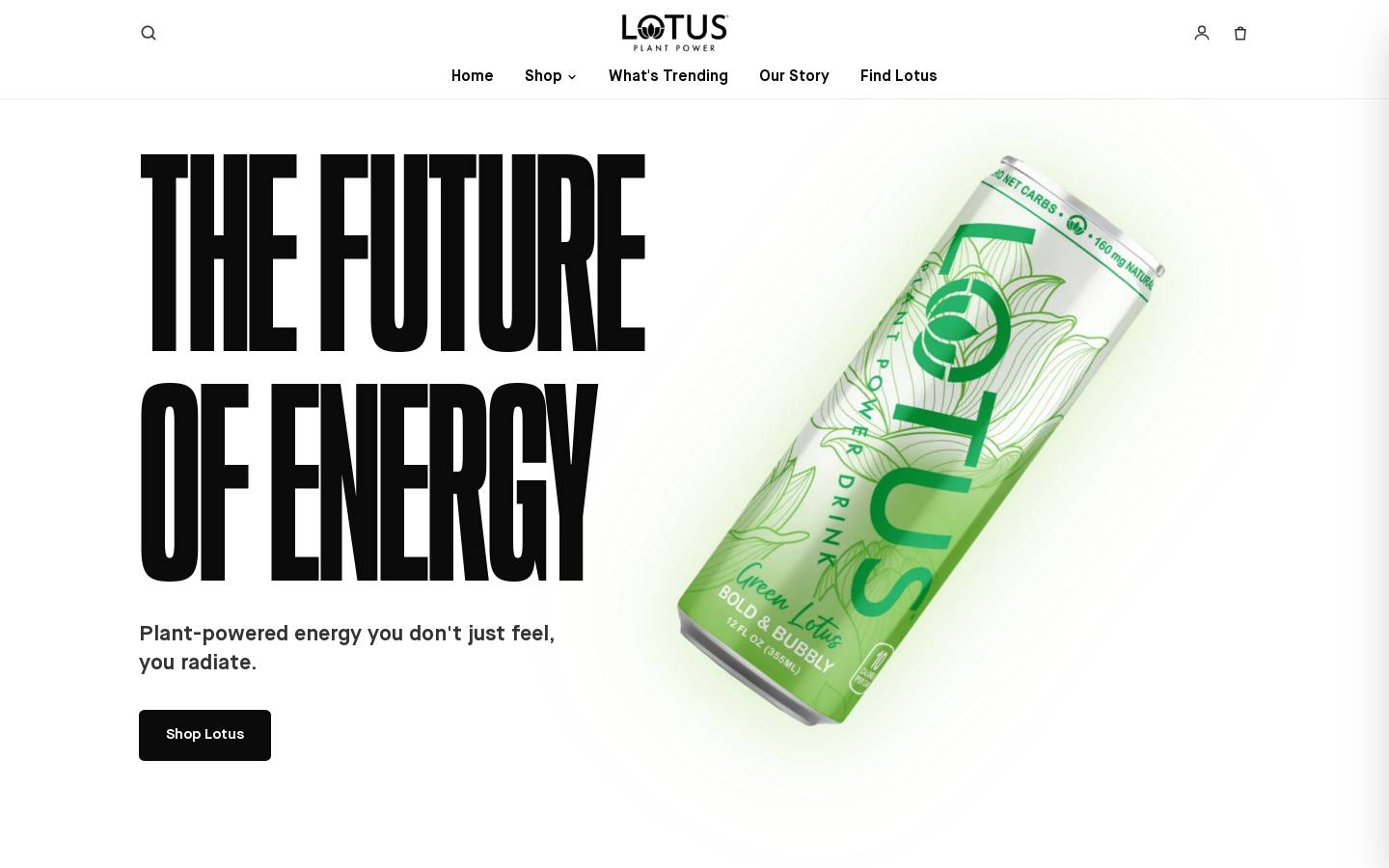 lotusplantpower.com homepage screenshot