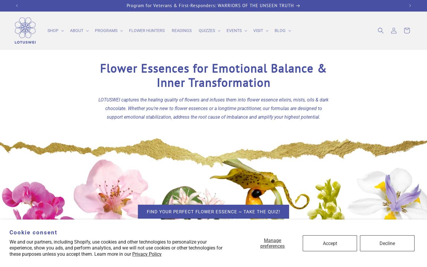 lotuswei.com homepage screenshot