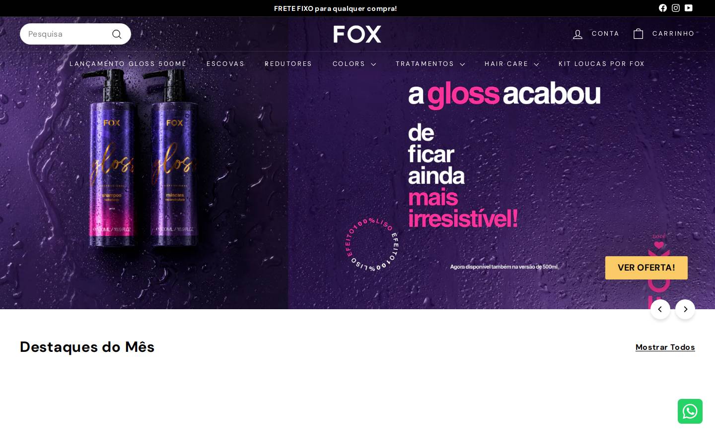 loucasporfox.com.br homepage screenshot