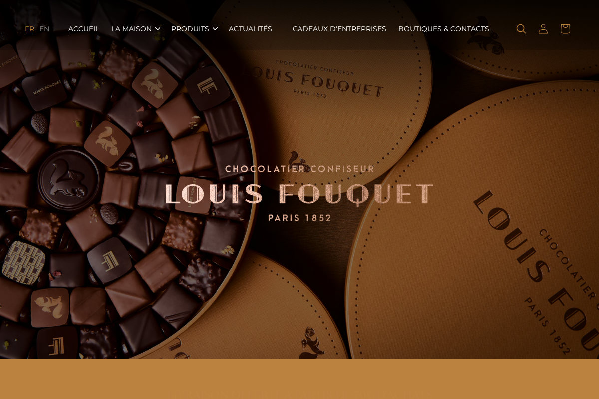 LOUIS FOUQUET homepage screenshot