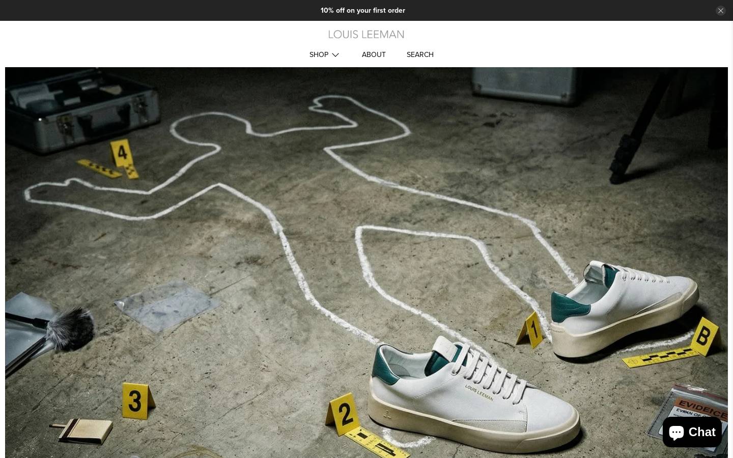 louisleeman.com homepage screenshot