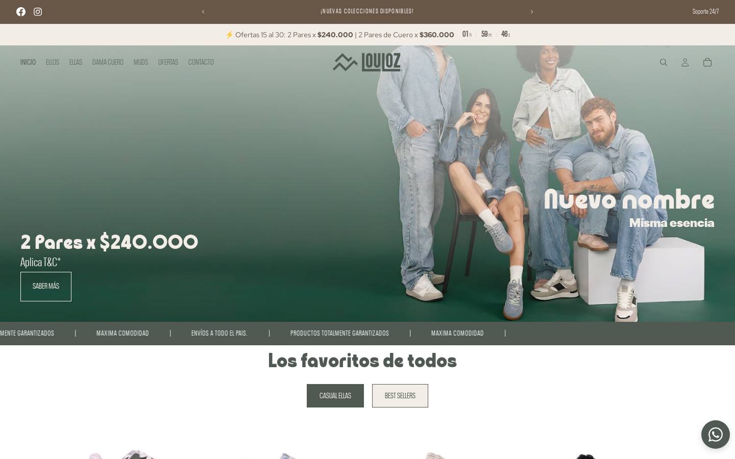 louloz.com homepage screenshot