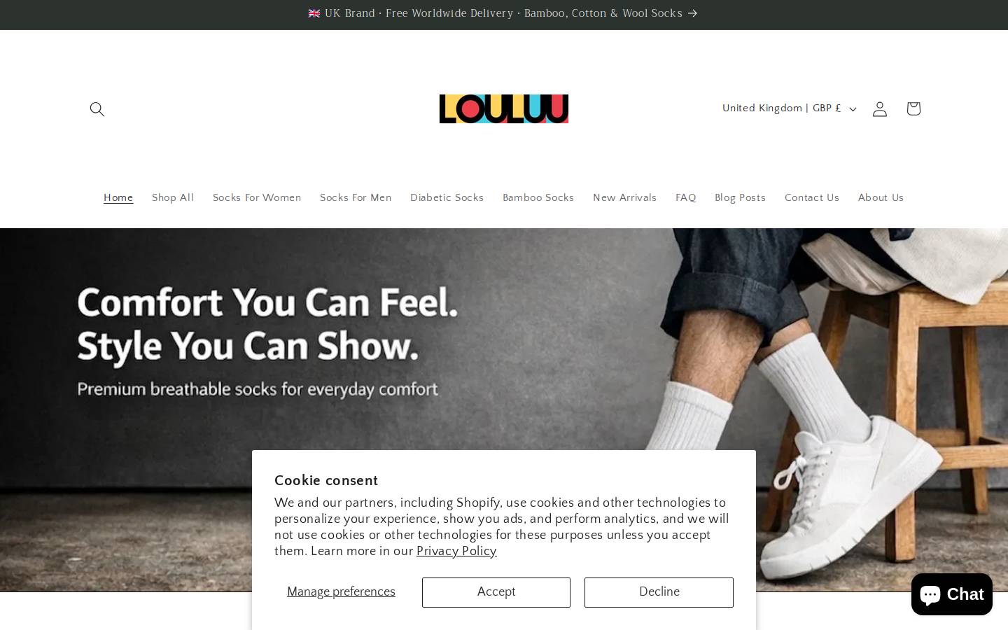 Louluu homepage screenshot