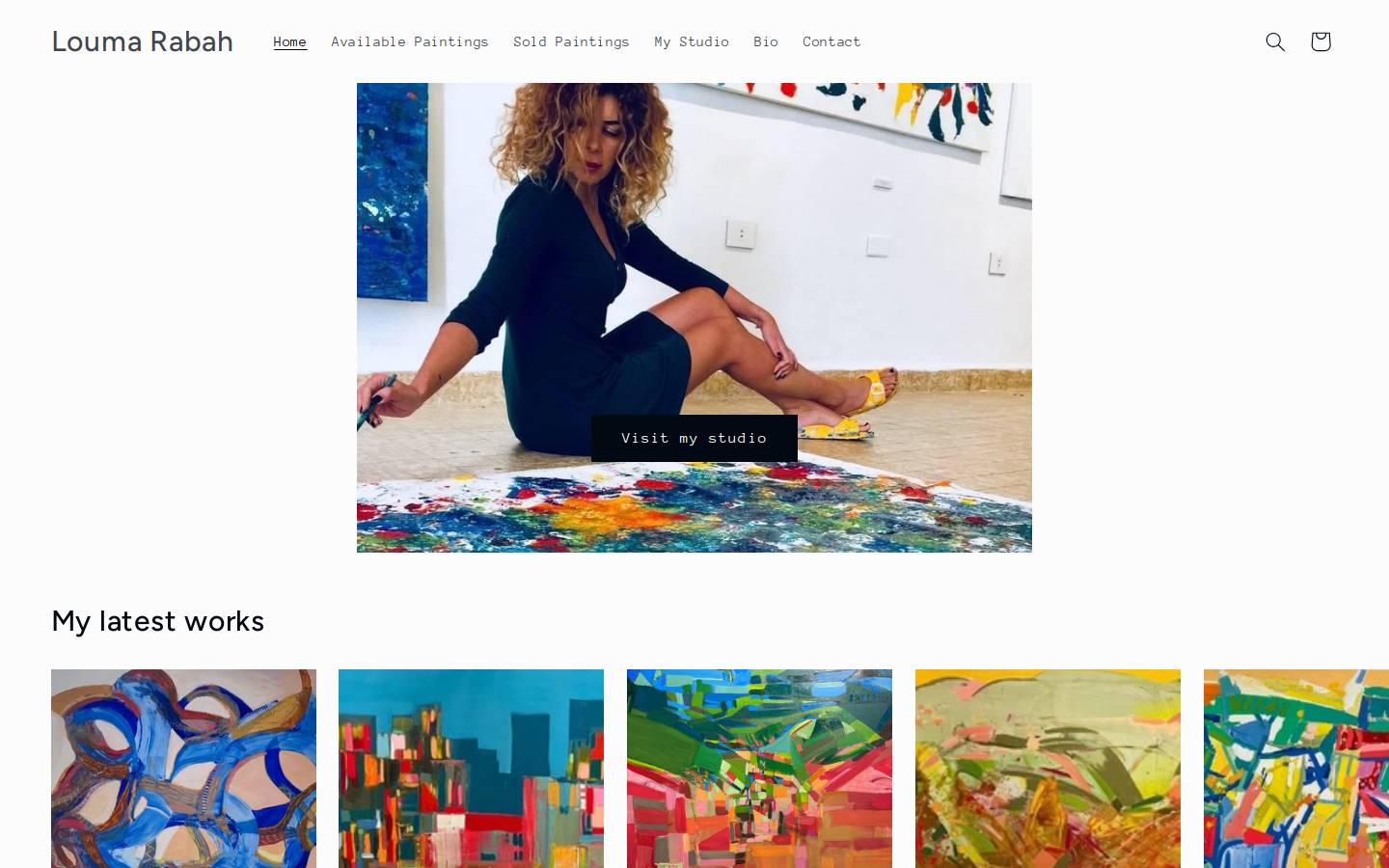 loumarabah.com homepage screenshot