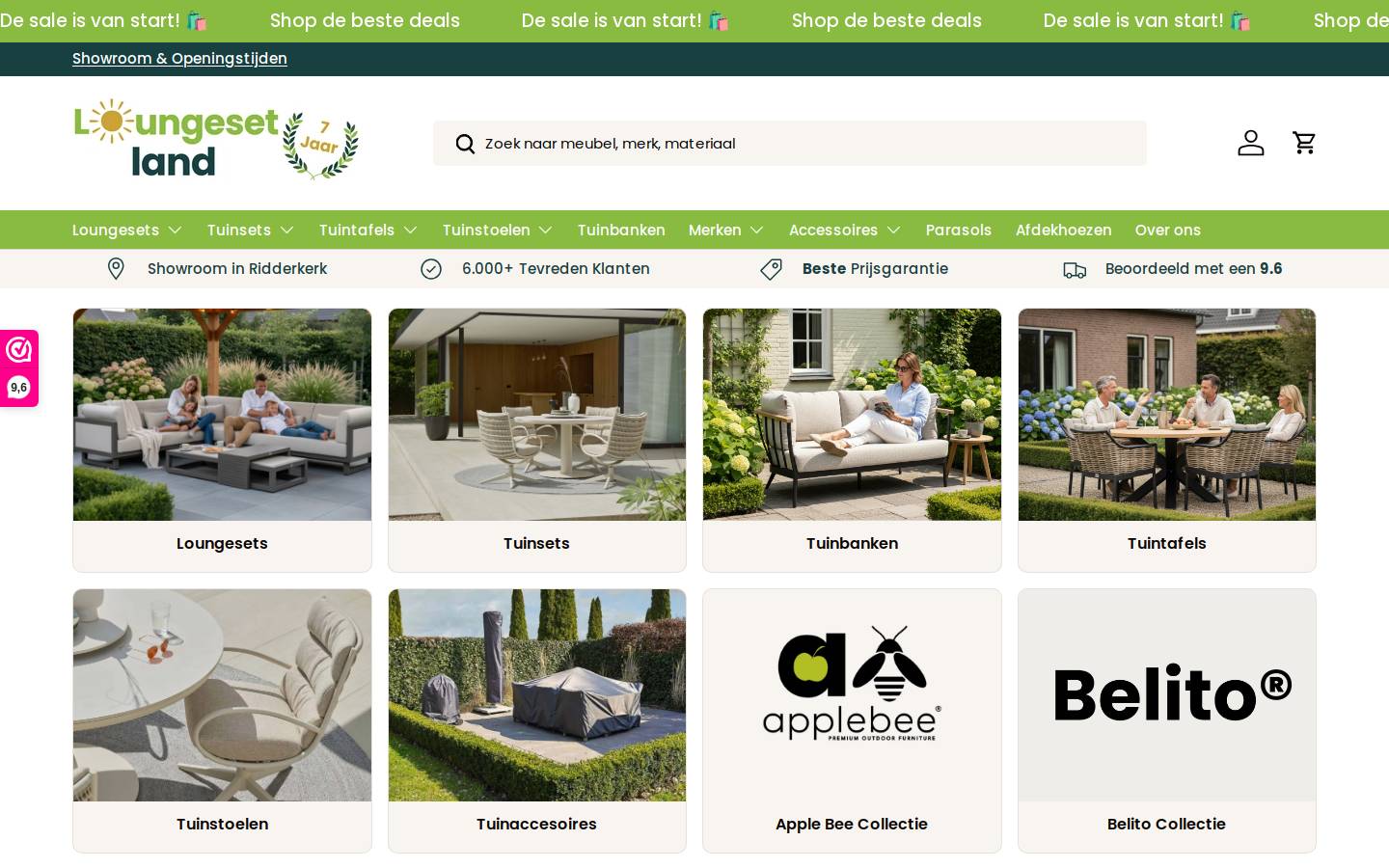 loungesetland.com homepage screenshot