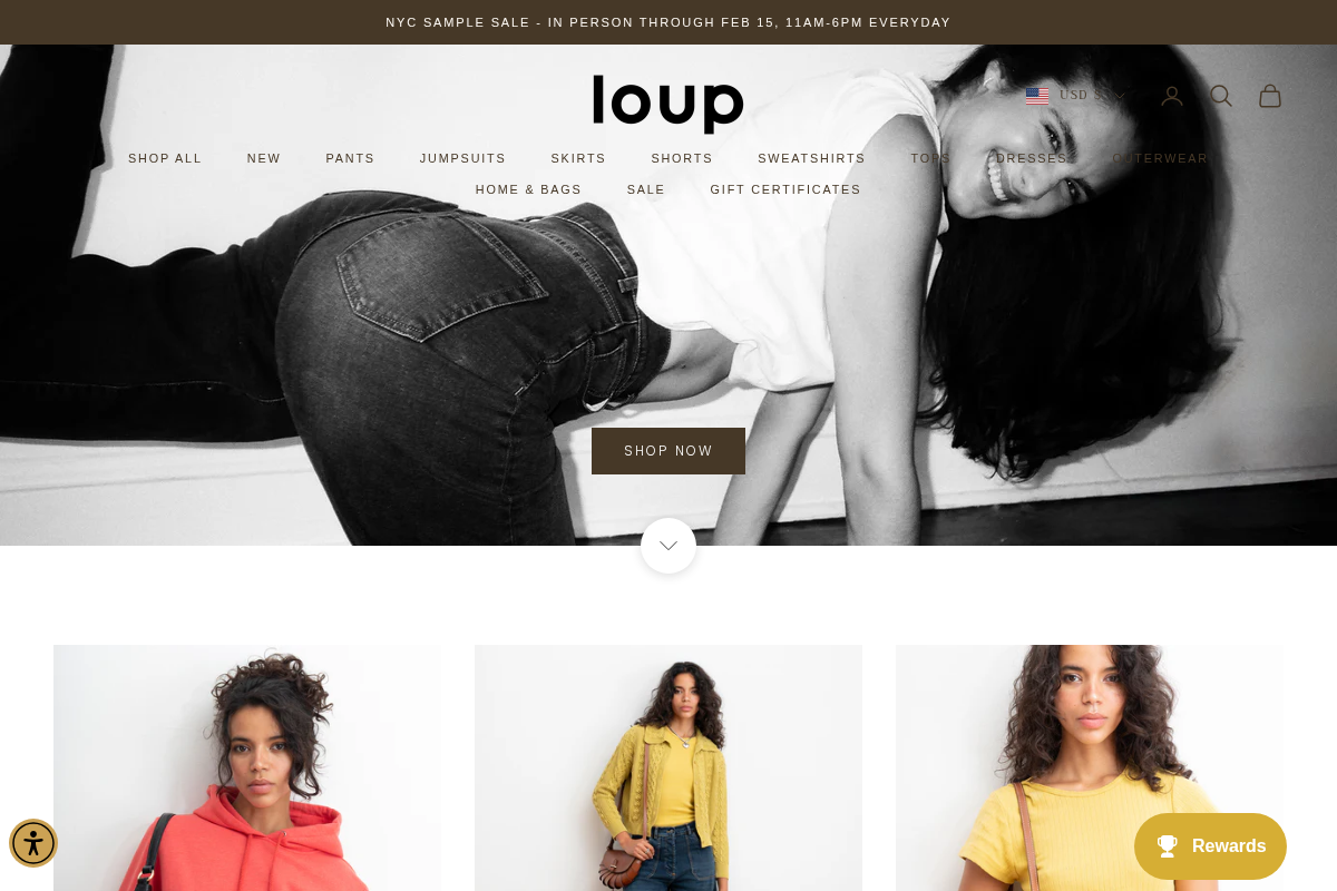 louponline.com homepage screenshot