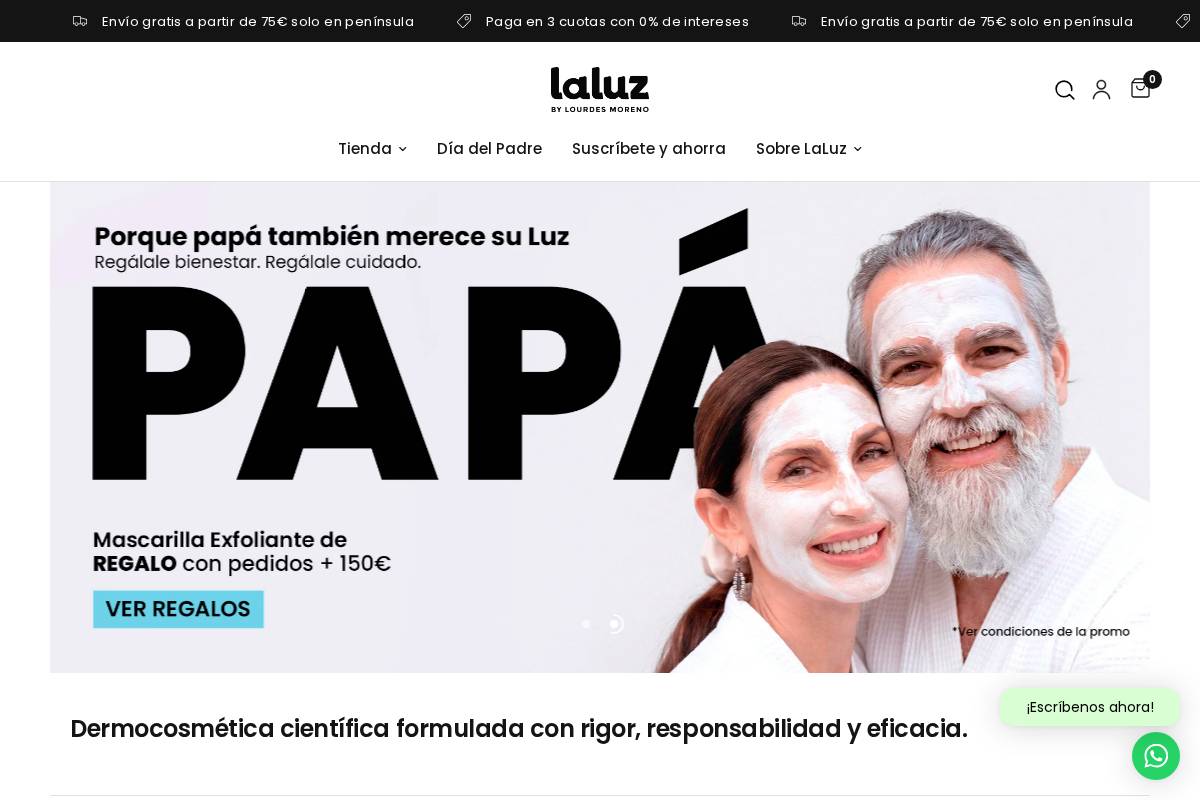 lourdesmoreno.com homepage screenshot