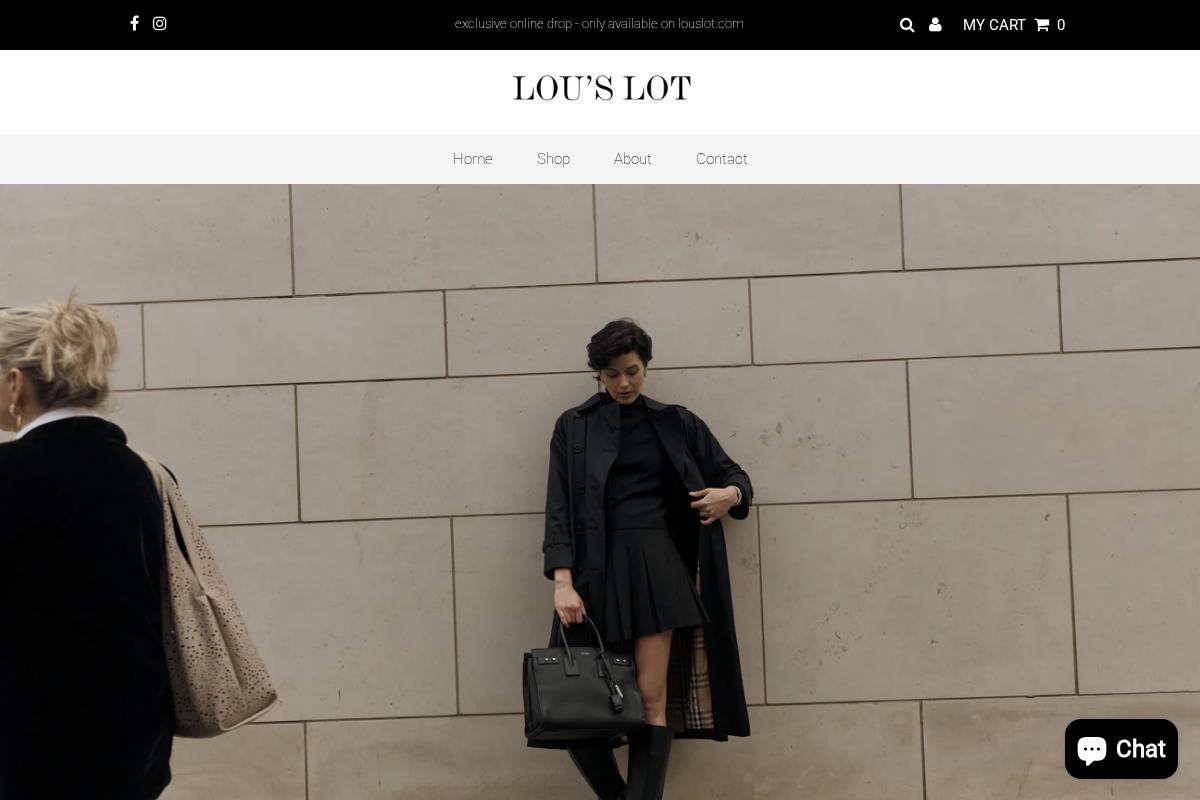 louslot.com homepage screenshot