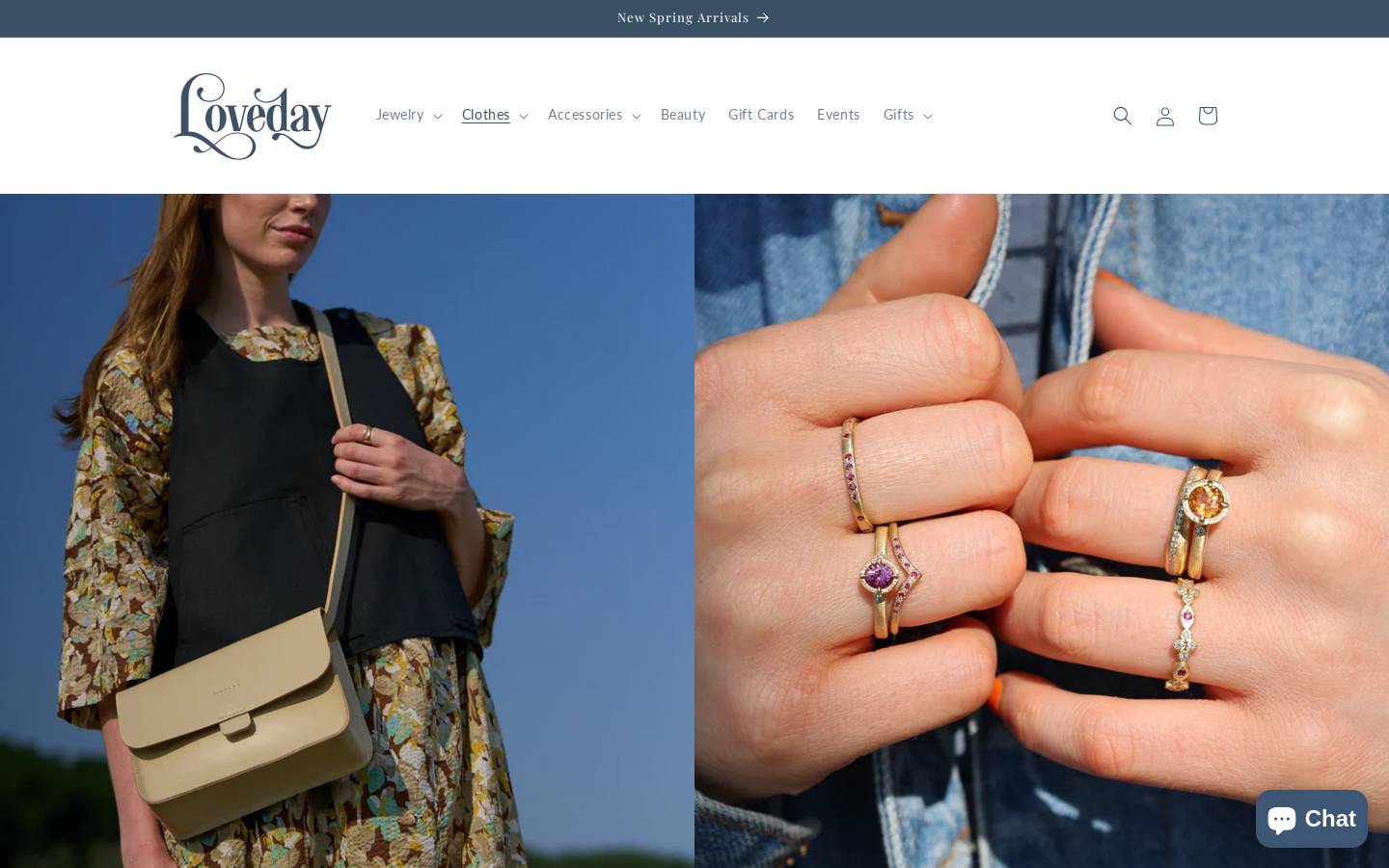 lovedaylifestyle.com homepage screenshot