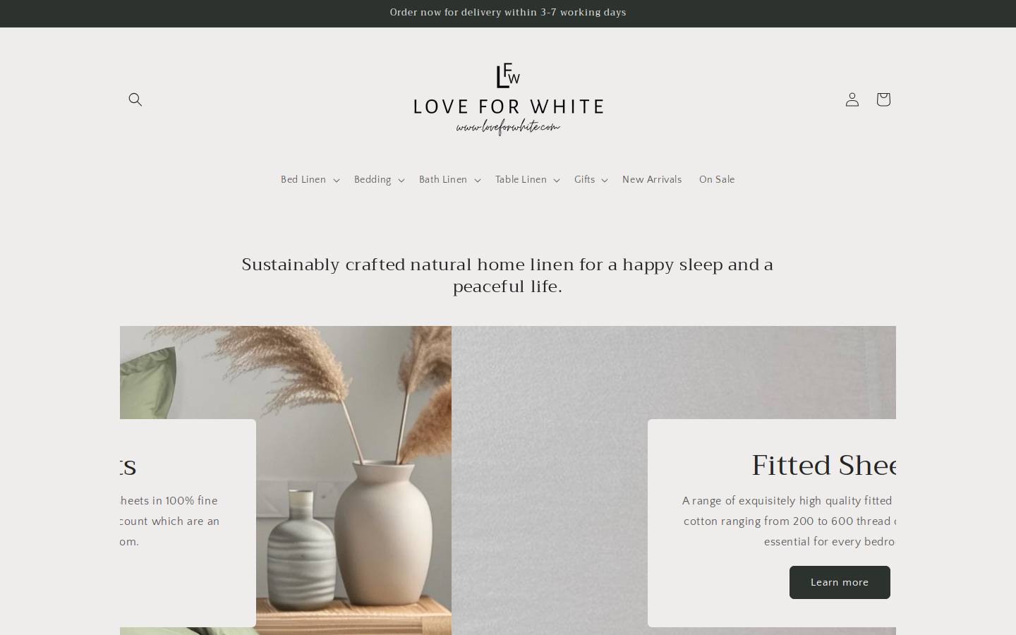 loveforwhite.in homepage screenshot