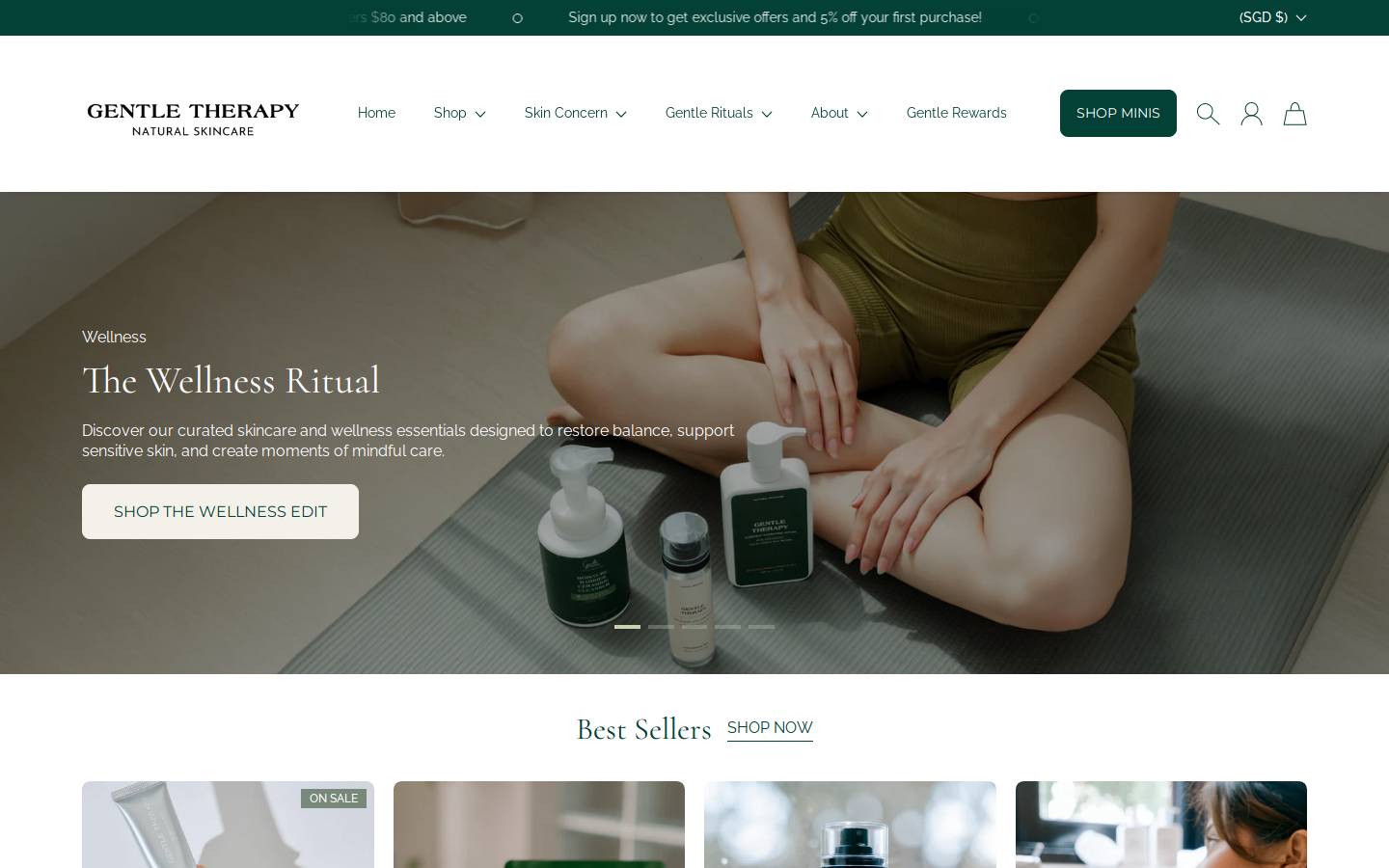 lovegentletherapy.com homepage screenshot