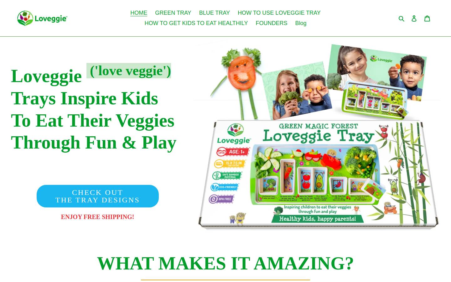 loveggie.co homepage screenshot
