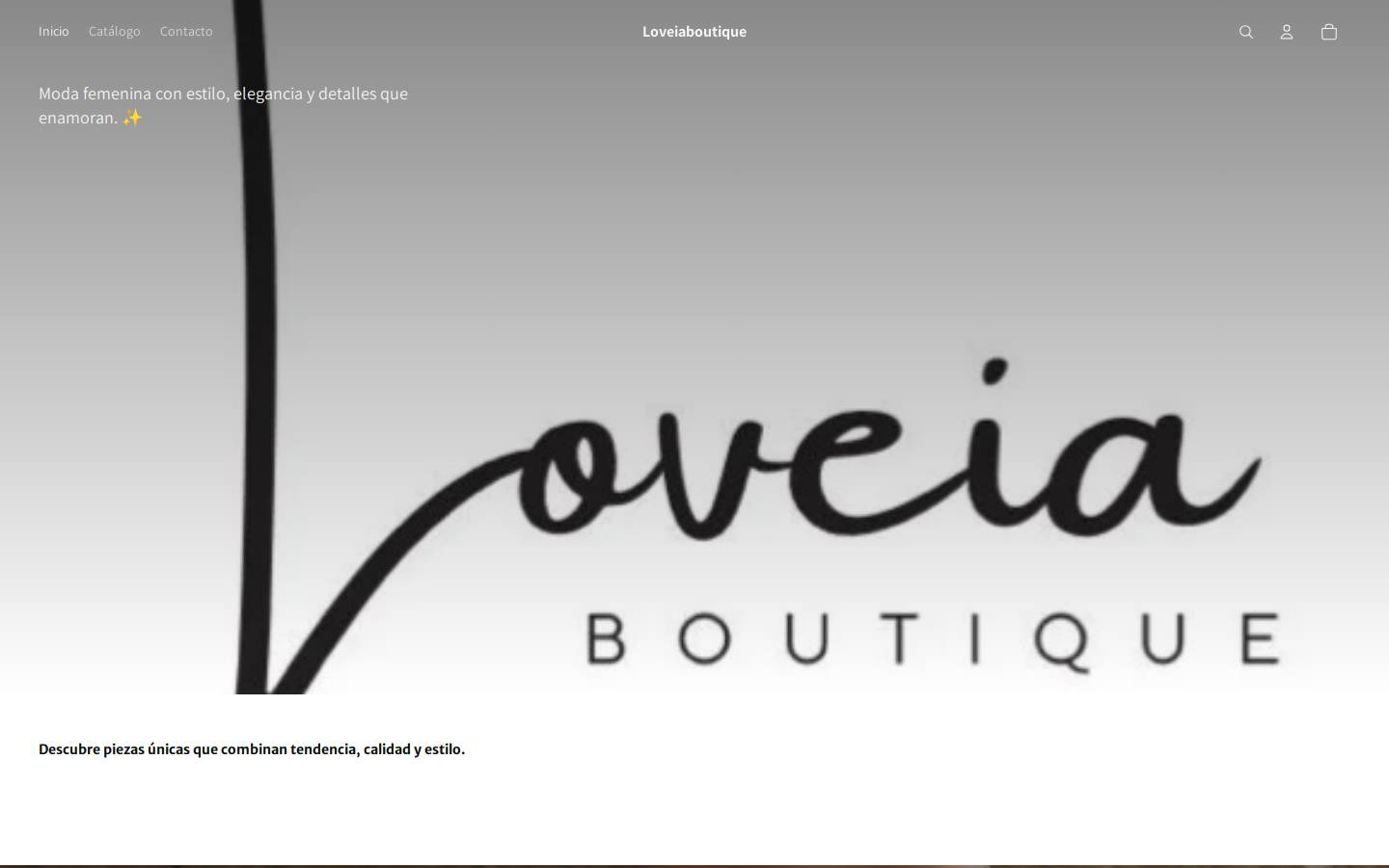loveiaboutique.com homepage screenshot