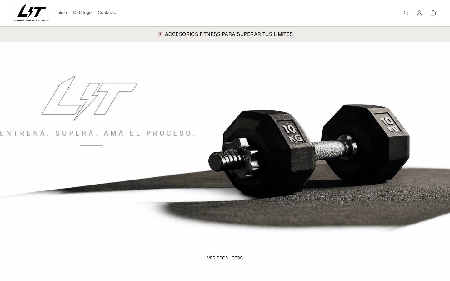 loveitfitness.com homepage screenshot