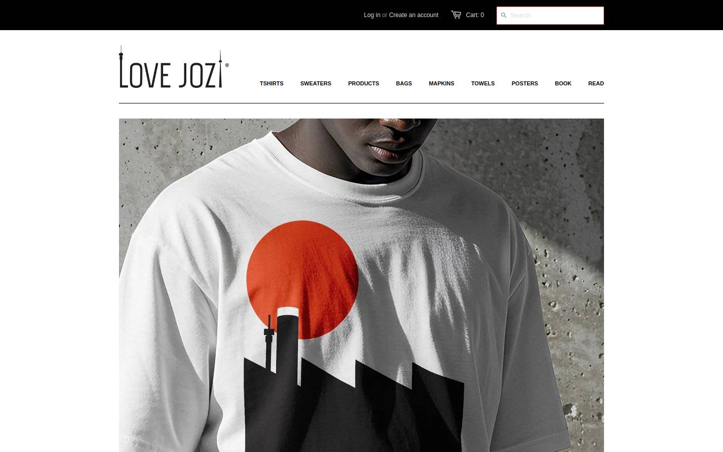 lovejozi.co.za homepage screenshot