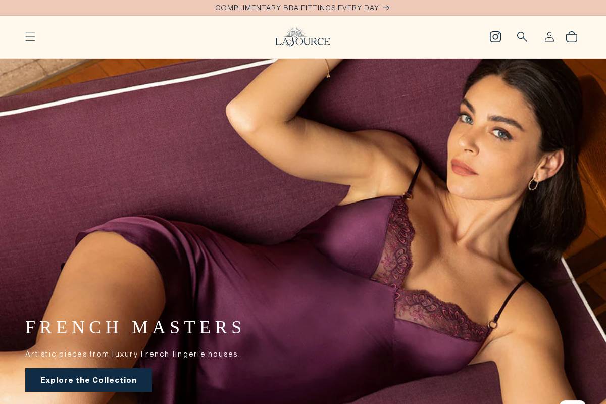 lovelasource.com homepage screenshot