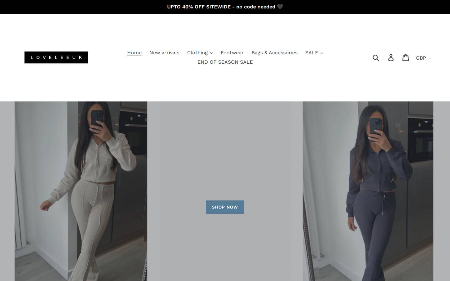 Loveleeuk homepage screenshot