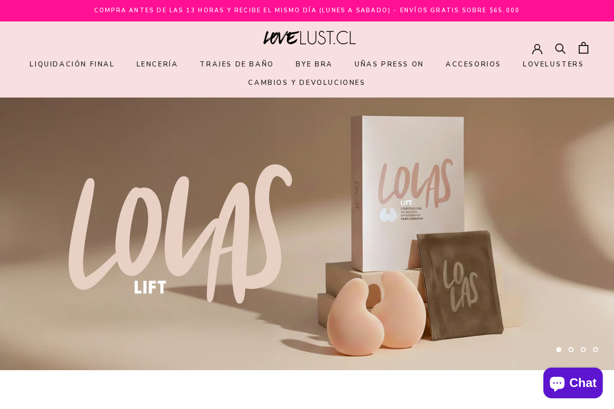 Love Lust homepage screenshot