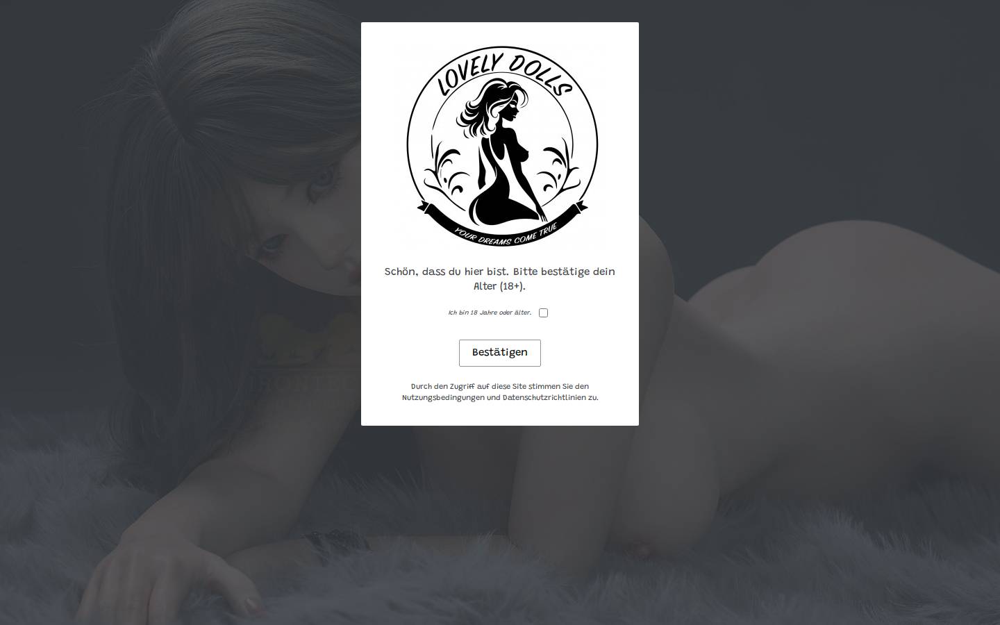lovely-store.com homepage screenshot