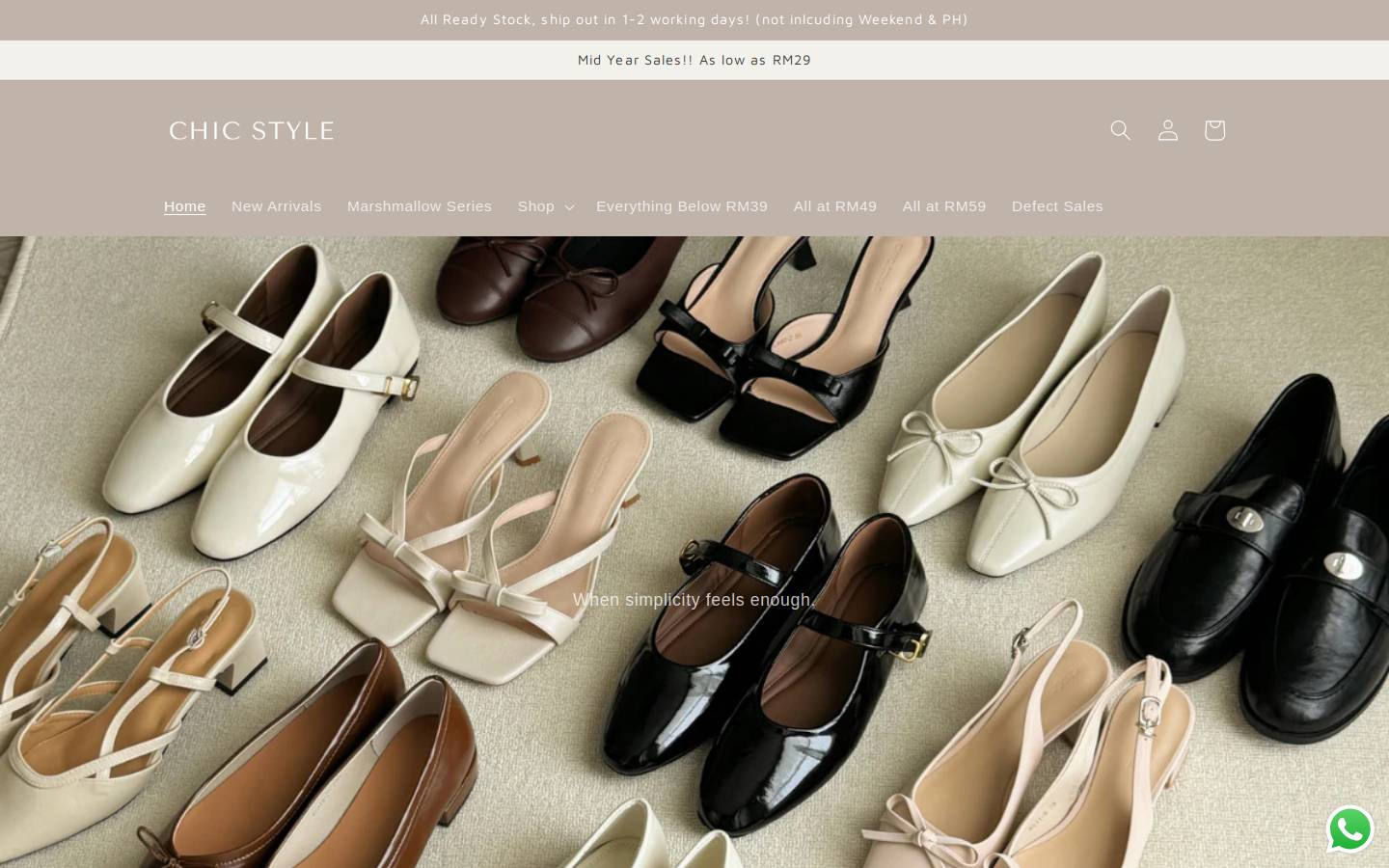 lovelychicstyle.com homepage screenshot