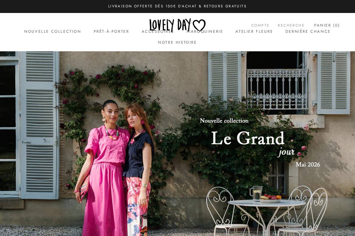 lovelydaybrest.store homepage screenshot