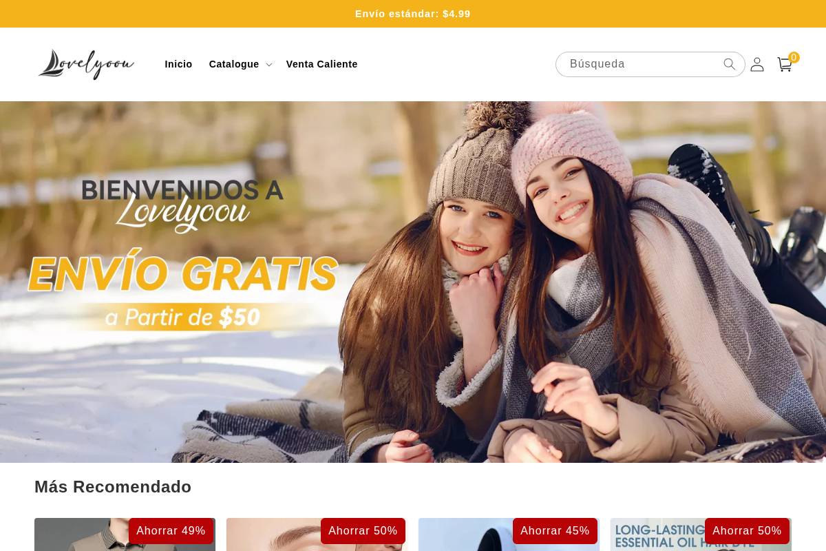 Lovelyoou homepage screenshot