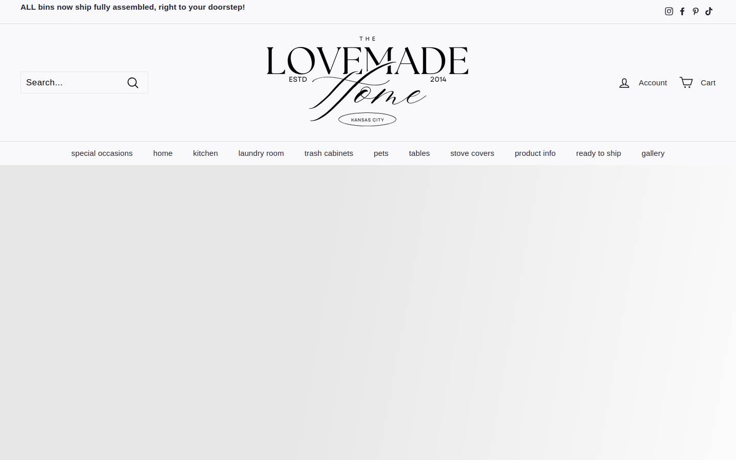 lovemade14.com homepage screenshot