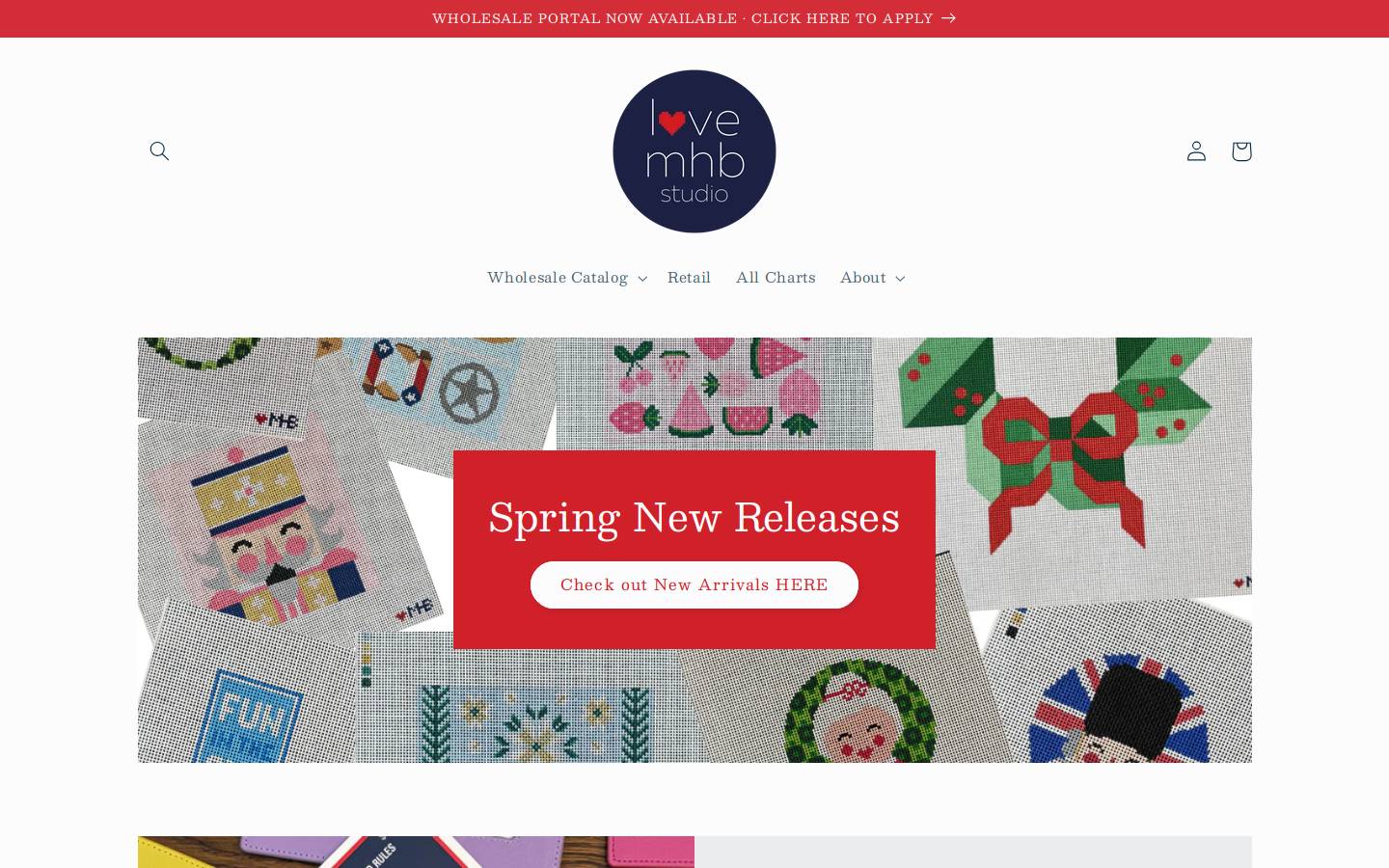 lovemhbstudio.com homepage screenshot