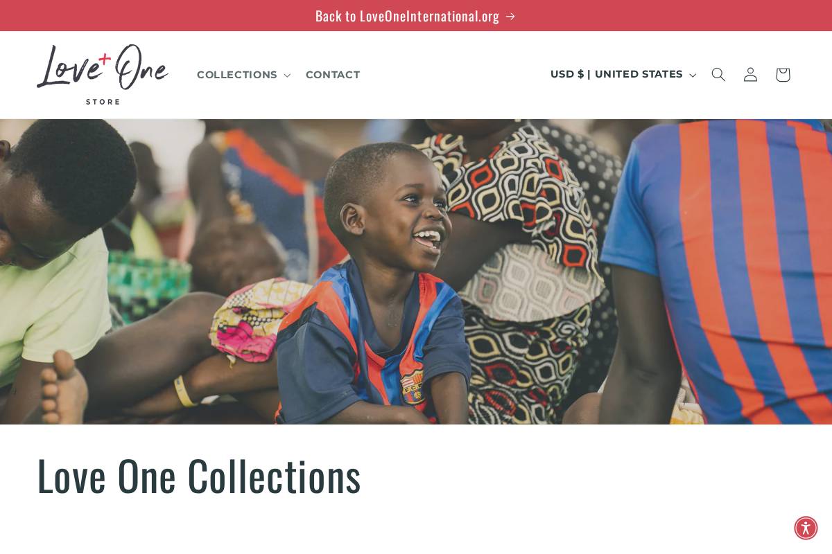 loveonestore.com homepage screenshot