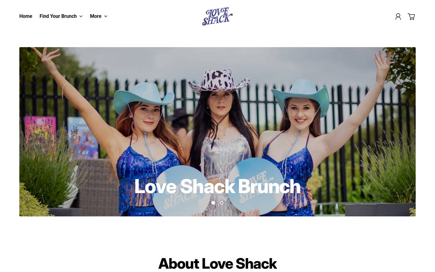 loveshackbrunch.com homepage screenshot