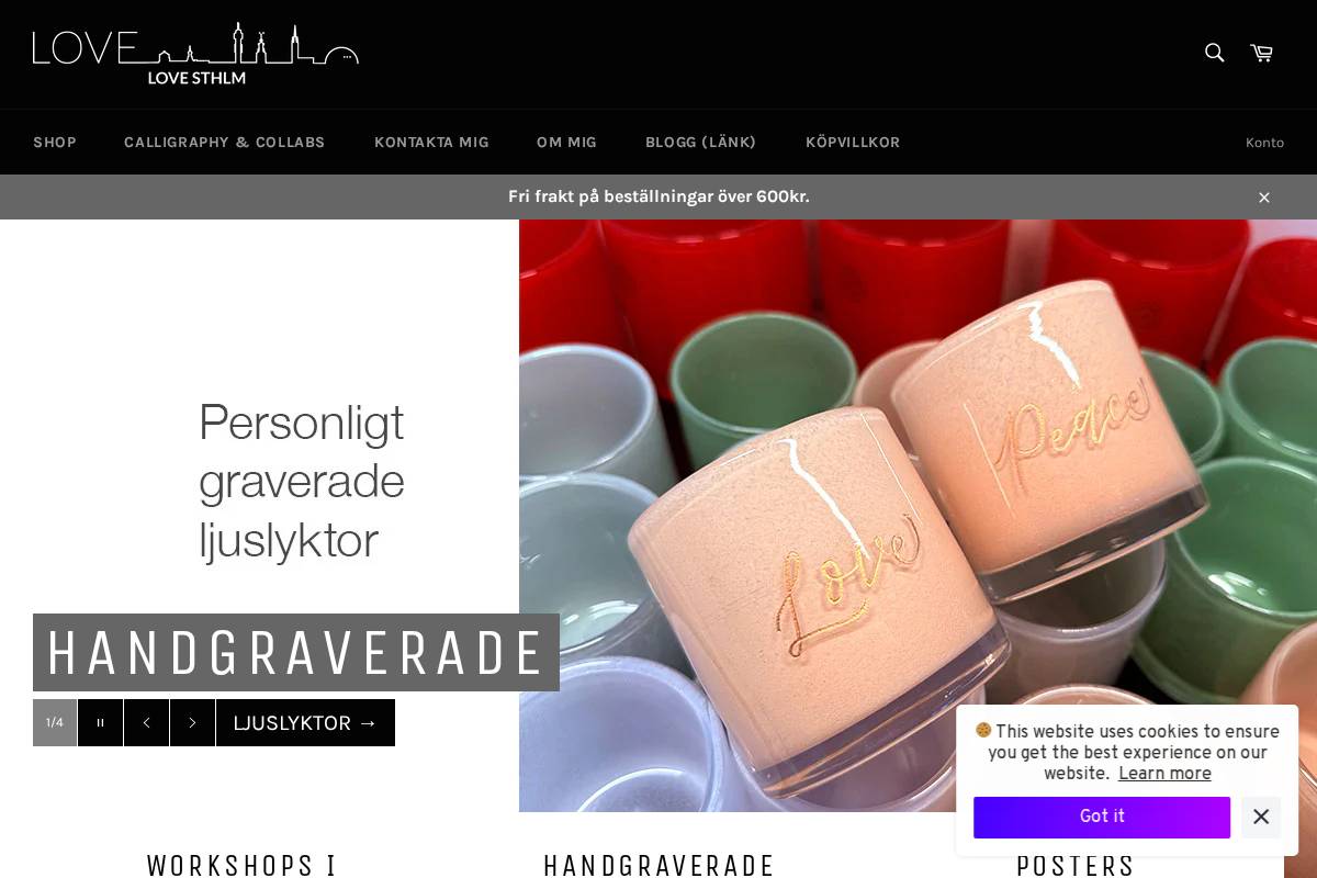 lovesthlm.com homepage screenshot