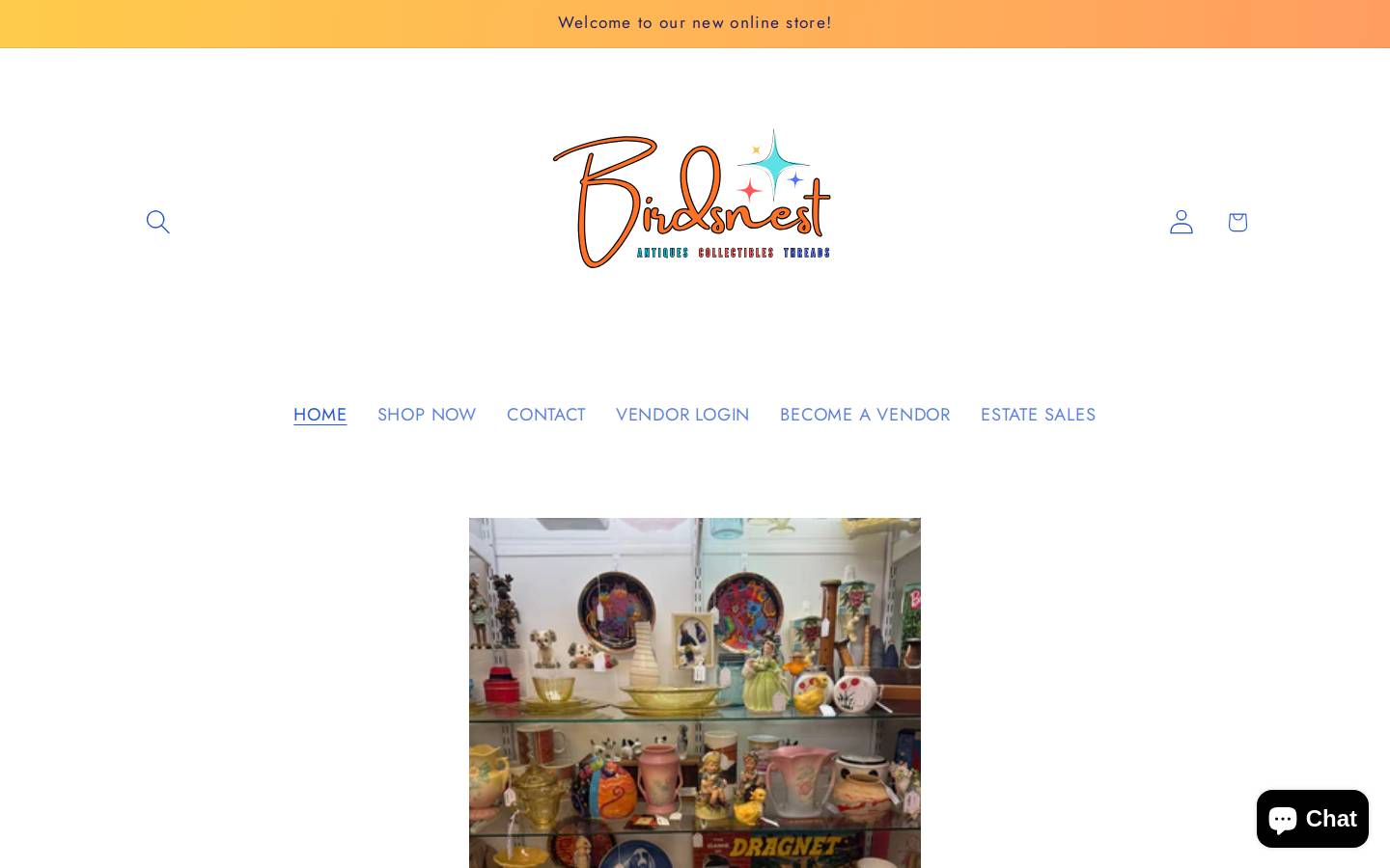 lovethebirdsnest.com homepage screenshot